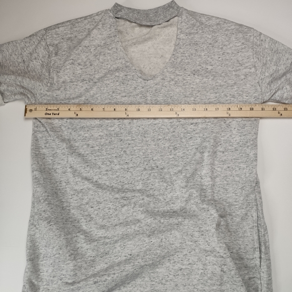 Garage Dress Gray Short Sleeve Size Large Pockets - Picture 7 of 8